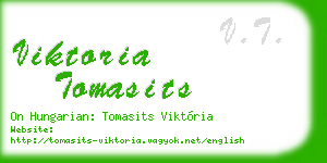 viktoria tomasits business card